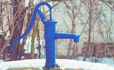 Water well construction in rural community